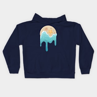 Fresh Summer Beach Kids Hoodie